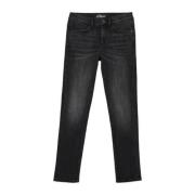 s.Oliver regular fit jeans grey denim Grijs Effen - 134