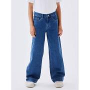 NAME IT KIDS wide leg jeans NKFROSE medium blue denim Blauw Meisjes St...