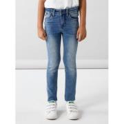 NAME IT KIDS slim fit jeans NKMTHEO medium blue denim Blauw Jongens St...