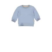 LEVV baby gestreepte sweater LNEELTJENOS blue dust Blauw Streep - 50