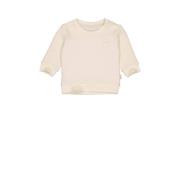 LEVV baby gestreepte sweater LNEELTJENOS offwhite Wit Streep - 56