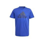 adidas Sportswear T-shirt kobalt/donkerblauw Jongens/Meisjes Katoen Ro...