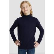 anytime coltrui navy Blauw Effen - 98/104 | Trui van anytime