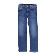 Garcia high waist straight fit jeans 576 Mylah dark used Blauw Meisjes...