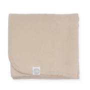 Jollein baby ledikant deken 100x150cm nougat Babydeken Beige Effen