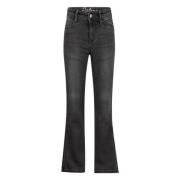 Retour Jeans high waist flared jeans MIDAR medium grey denim Grijs Mei...