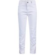 Retour Jeans tapered fit jeans wit Meisjes Katoen Effen - 116