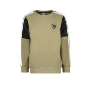 Vingino x Messi sweater Neyen licht olijfgroen Meerkleurig - 98/104