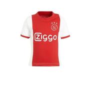 Ajax Ajax baby T-shirt met logo wit/rood Jongens Katoen Ronde hals Log...