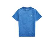 POLO Ralph Lauren T-shirt frisblauw Jongens Katoen Ronde hals Effen - ...