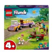LEGO Friends Paard en pony aanhangwagen 42634 Bouwset
