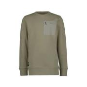 Raizzed sweater Concord armygroen Effen - 152 | Sweater van Raizzed