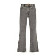 Vingino wide leg jeans Cato grey vintage Grijs Meisjes Katoen Vintage ...