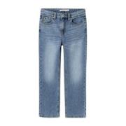 NAME IT KIDS straight fit jeans NKMRYAN medium blue denim Blauw Effen ...