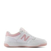 New Balance 480 sneakers wit/roze Jongens/Meisjes Leer Meerkleurig - 3...