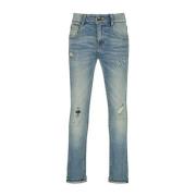Raizzed slim fit jeans Boston Crafted met slijtage tinted blue Blauw J...