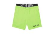 Calvin Klein zwemshort geel Jongens Polyester Logo - 164/176