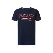 Petrol Industries T-shirt met logo donkerblauw Jongens Katoen Ronde ha...