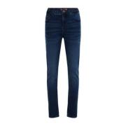 WE Fashion Blue Ridge tapered fit jeans dark used denim Blauw Jongens ...