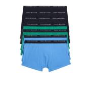 Tommy Hilfiger boxershort - set van 7 blauw/groen/zwart Multi Jongens ...