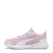 Puma Kruz Profoam sneakers roze/lichtgroen Jongens/Meisjes Mesh Meerkl...