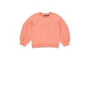 Quapi sweater roze Rood Meisjes Katoen Ronde hals Effen - 86