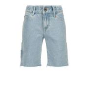 Vingino cargo short Constanzo light vintage Korte broek Blauw Jongens ...