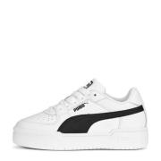 Puma California Pro sneakers wit/zwart Jongens/Meisjes Imitatieleer Ef...