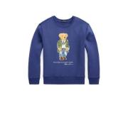 POLO Ralph Lauren sweater met printopdruk blauw Printopdruk - 140/152