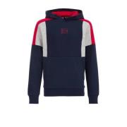 WE Fashion hoodie donkerblauw Sweater Meerkleurig - 98/104