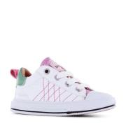 Shoesme leren sneakers wit/roze Meisjes Leer Meerkleurig - 27