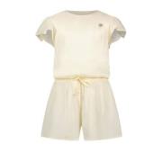 Le Chic playsuit KOBUS offwhite Ecru Meisjes Polyester Ronde hals Effe...