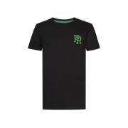 Petrol Industries T-shirt grijs Jongens Katoen Ronde hals Effen - 116