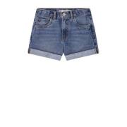 Levi's Kids mom denim short pinky promise Korte broek Blauw Effen - 14...