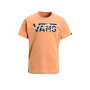 VANS T-shirt Classic oranje Jongens/Meisjes Katoen Ronde hals Logo - 1...