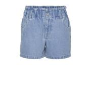 VERO MODA GIRL high waist denim short VMMARIE light blue denim Korte b...