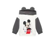 Mango Kids Mickey Mouse sweater met printopdruk wit/zwart/rood Multi P...