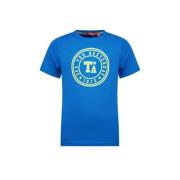 TYGO & vito T-shirt Jaimy met printopdruk hardblauw Jongens Katoen Ron...