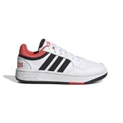 adidas Sportswear Hoops 3.0 sneakers wit/zwart/rood Jongens/Meisjes Im...