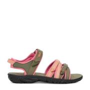 Teva sandalen olijfgroen/roze Meisjes Textiel - 35