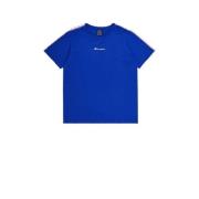 Champion T-shirt met logo blauw Jongens Katoen Ronde hals Logo - 170/1...