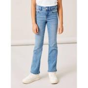 NAME IT KIDS bootcut jeans NKFPOLLY medium blue denim Blauw Meisjes St...