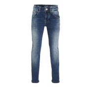 LTB slim fit jeans Rafiel tauri undamaged wash Blauw Jongens Denim Eff...