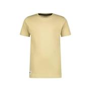 Raizzed T-shirt Bannu wit Beige Jongens Katoen Ronde hals Effen - 140