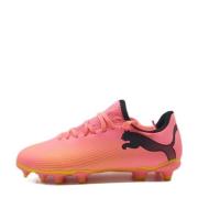 Puma Future 7 Play FG/AG Jr. Junior voetbalschoenen roze/zwart/oranje ...