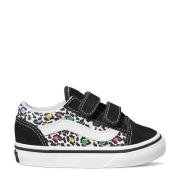 VANS Old Skool V-Animal Pop sneakers zwart/multi Jongens/Meisjes Texti...