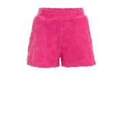 WE Fashion gebloemde sweatshort intense pink Korte broek Roze Meisjes ...