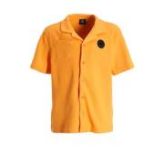 BLACK BANANAS T-shirt JR. WAFFLE oranje Overhemd Jongens Katoen Klassi...