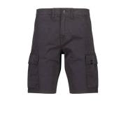 America Today cargo short zwart Korte broek Jongens Stretchkatoen Effe...