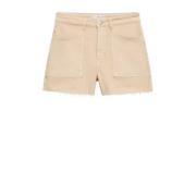 Mango Kids casual short beige Korte broek Meisjes Katoen Effen - 164(S...